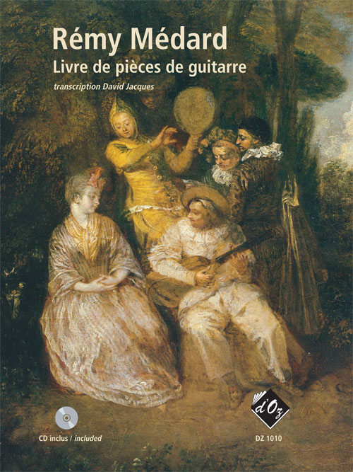 Livre de pièces de guitarre (CD incl.)