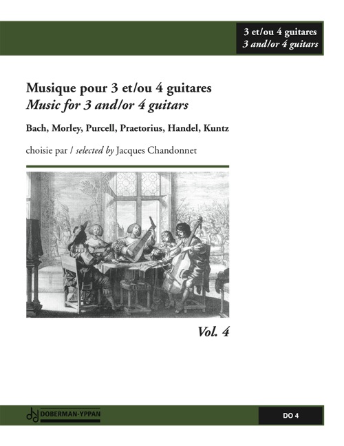 Musique pour 3 et/ou 4 guitares, Vol. 4