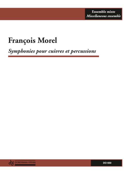 Symphonies pour cuivres et percussions (score)