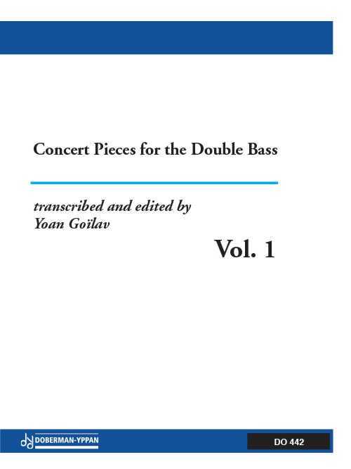 Concert Pieces for the Double Bass, Vol. 1