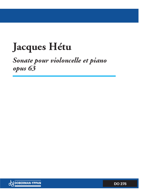 Sonate for cello and piano, Opus 63