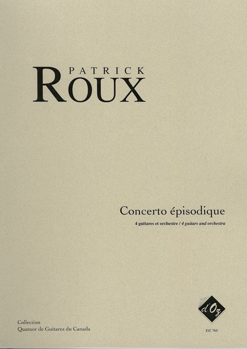 Concerto épisodique (score)