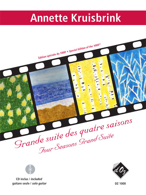 Grande suite des quatre saisons (CD inclus), Édition du 1000e