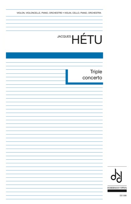 Triple concerto pour violon, violoncelle, piano et orchestre, Opus 69 (score) 69