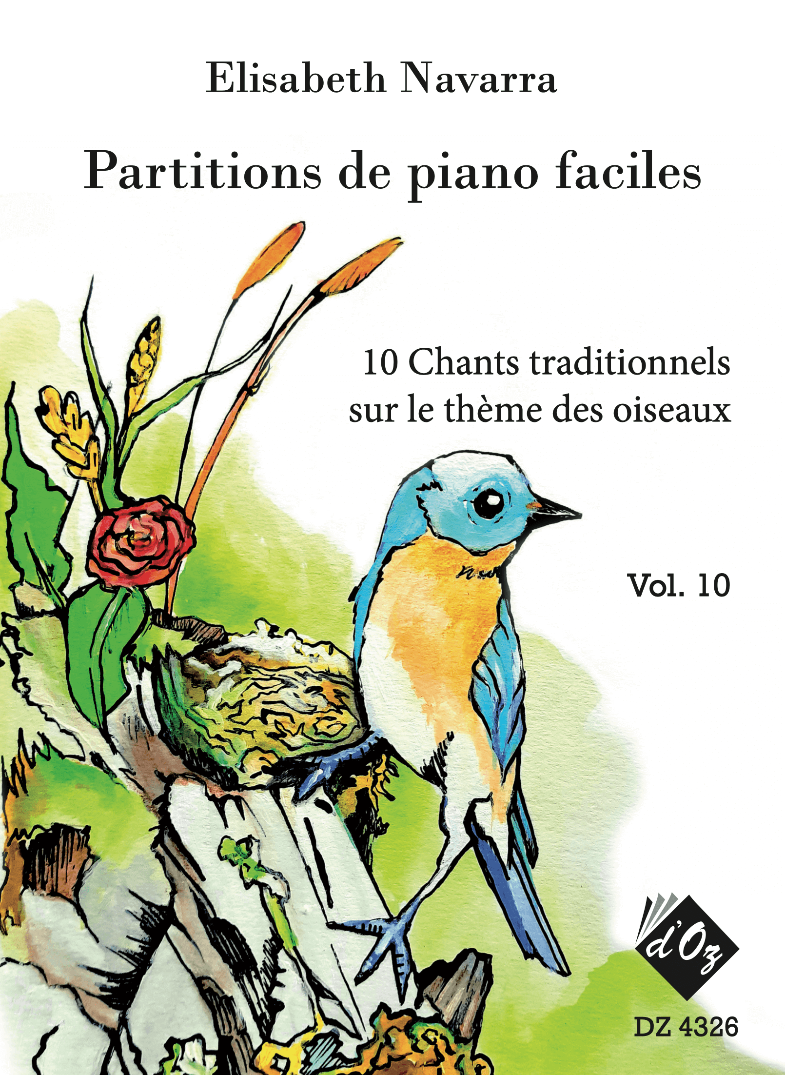 Partitions de piano faciles, vol. 10