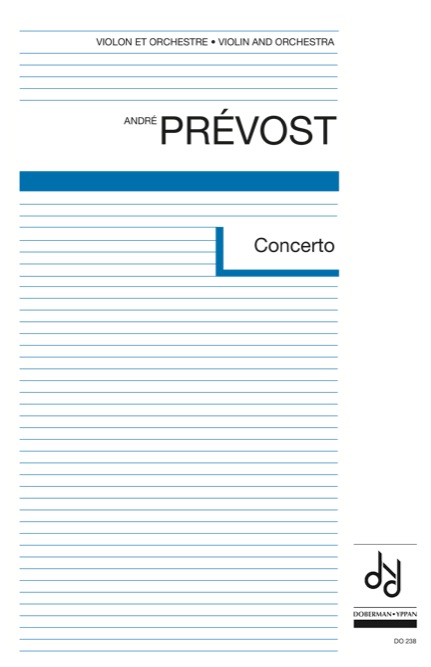 Concerto pour violon (score)