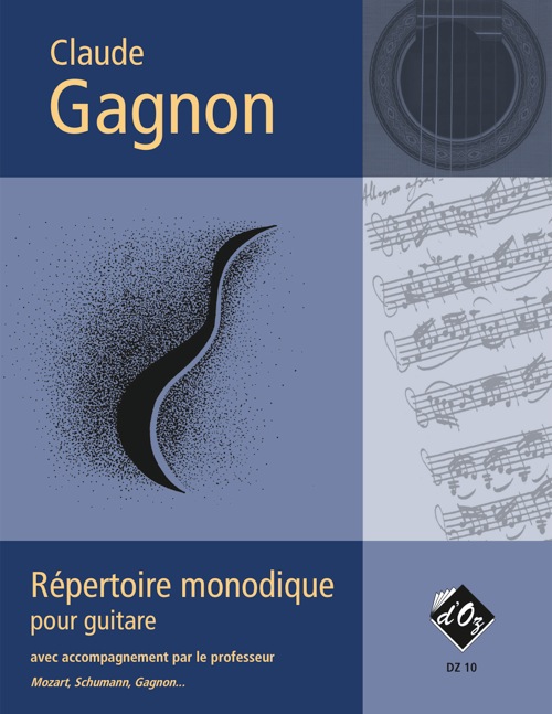 Répertoire monodique pour guitare