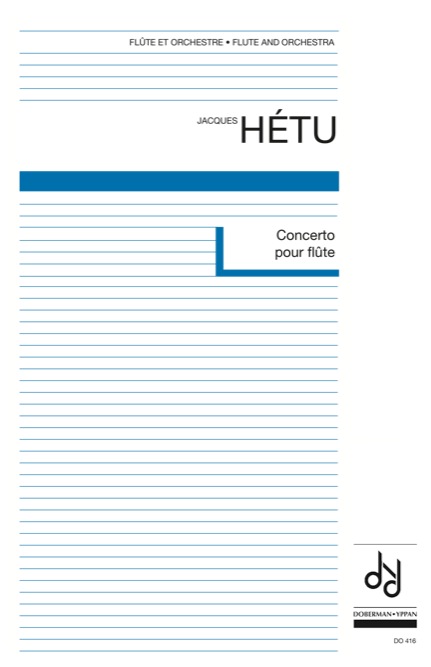 Concerto for flute, Opus 51 (score)